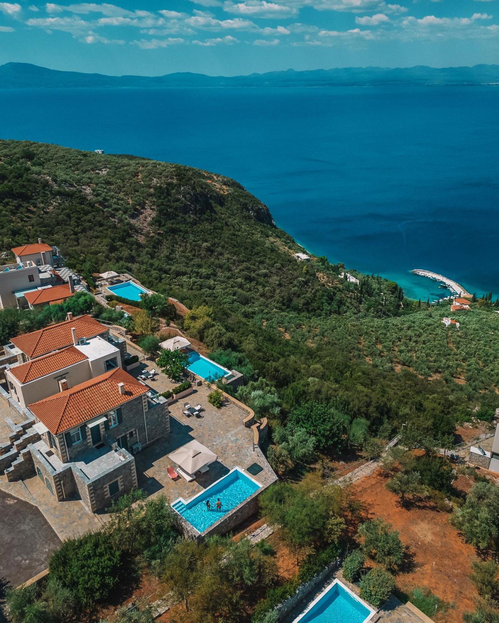 Searocks Villas Exclusive Resort Kitriaí Buitenkant foto