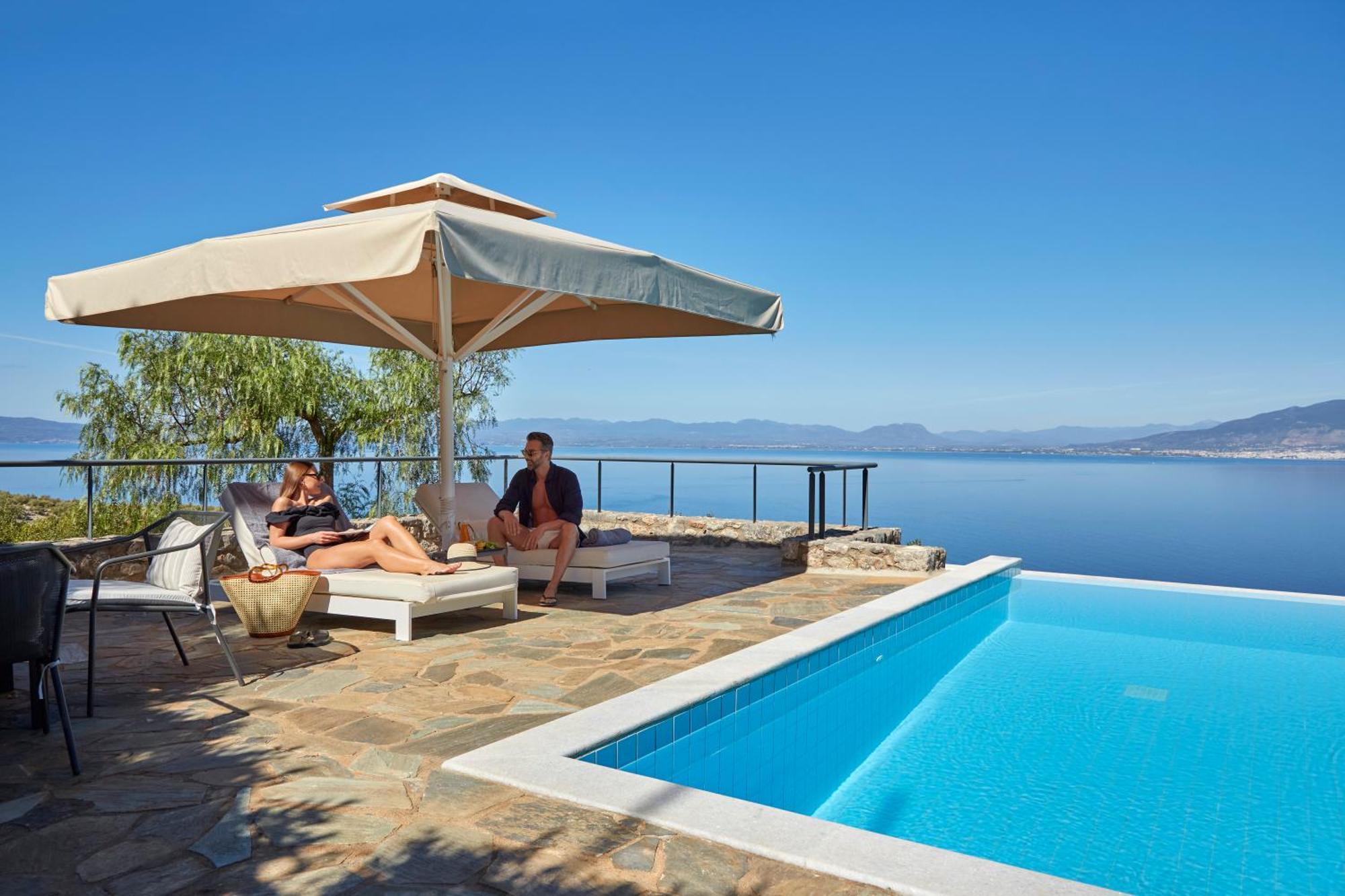Searocks Villas Exclusive Resort Kitriaí Buitenkant foto